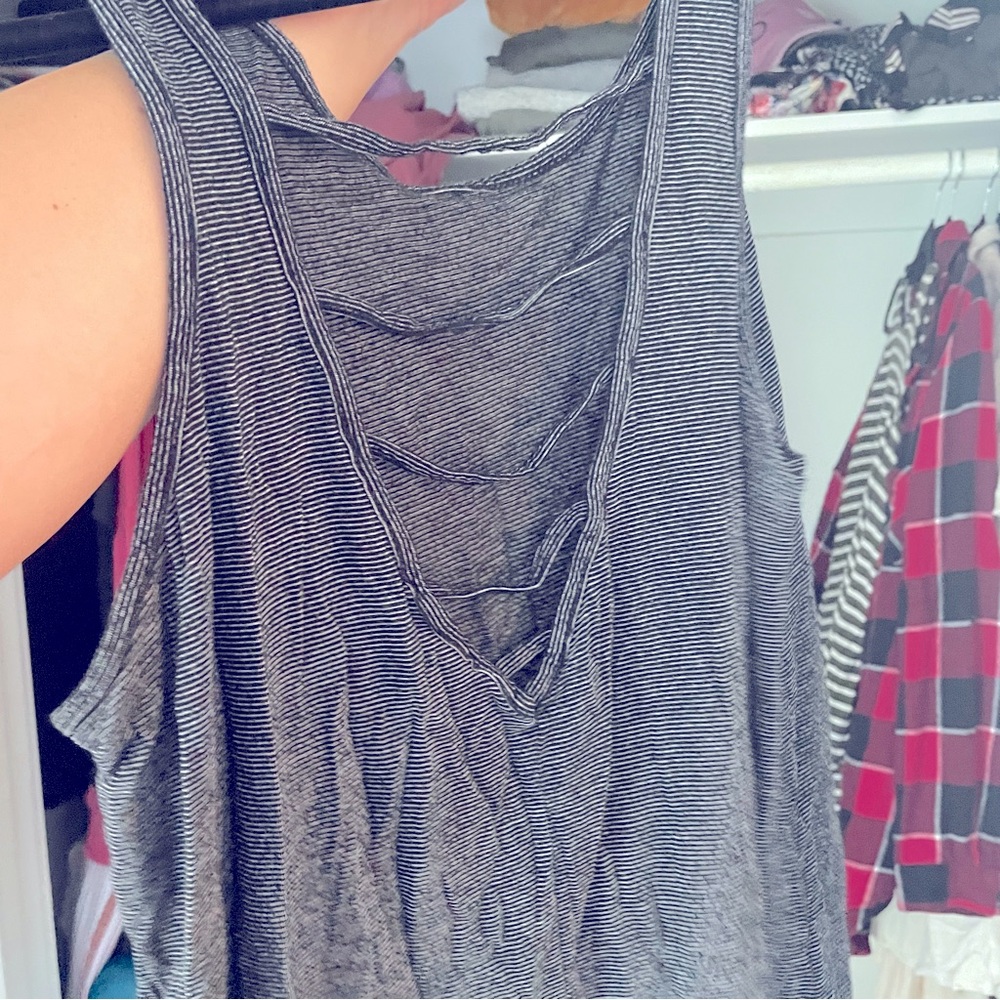 Striped tank